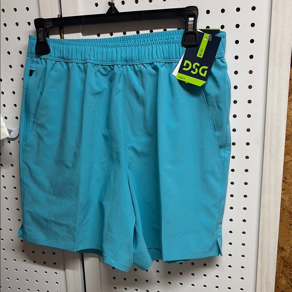 72. DSG Light Blue Athletic Shorts